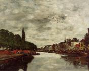 尤金 布丹 : A Canal near Brussels